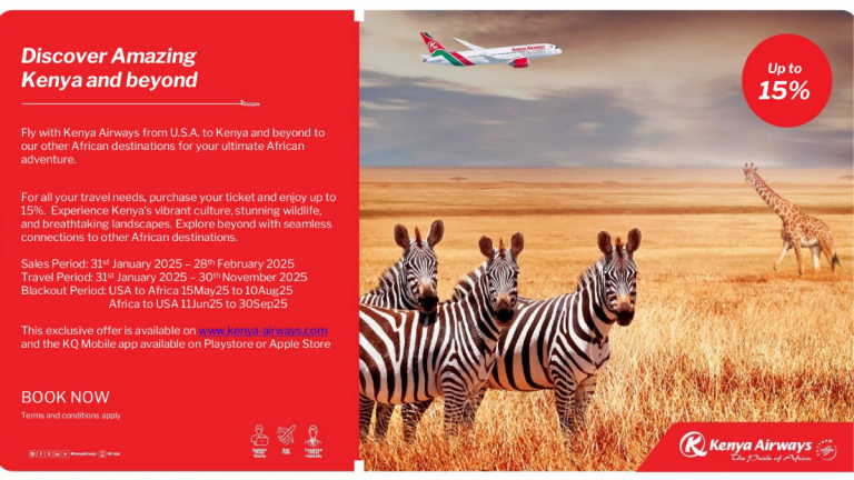Fly Kenya Airways – Your Gateway to the World