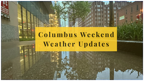 Columbus Weekend Weather Forecast: Rain and storms expected from March 27 to April 2, 2025.