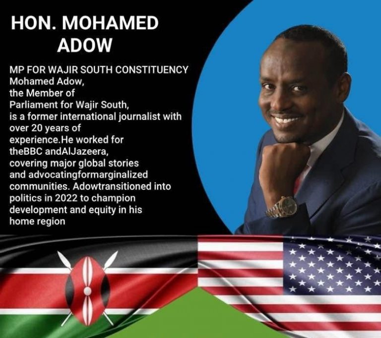 Hon. Mohamed Adow Visits Columbus, Ohio – Kenya’s Member of Parliament for Wajir South