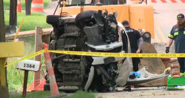 Driver Killed after Crashing into a Construction Site in Franklin Township