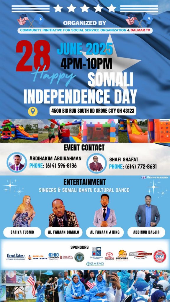 Somali Independence Day Grove City, west side Ohio