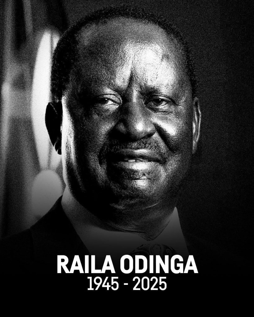 Former Kenyan Prime Minister Raila Odinga Dies in India