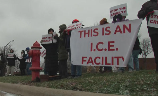 Protest Against ICE Continues in Columbus