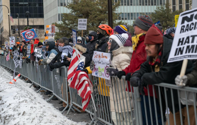 Protest in Minnesota: Thousands of People Demonstrate against ICE Operations in Minnesota