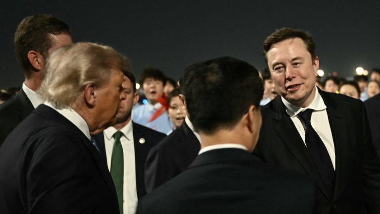Elon Musk, Tim Cook and Other Top CEOs Accompany President Donald Trump to China