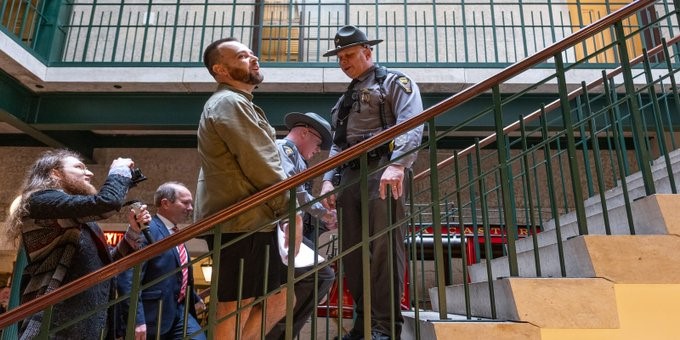 The Rooster Founder DJ Byrnes Arrested at Ohio Statehouse