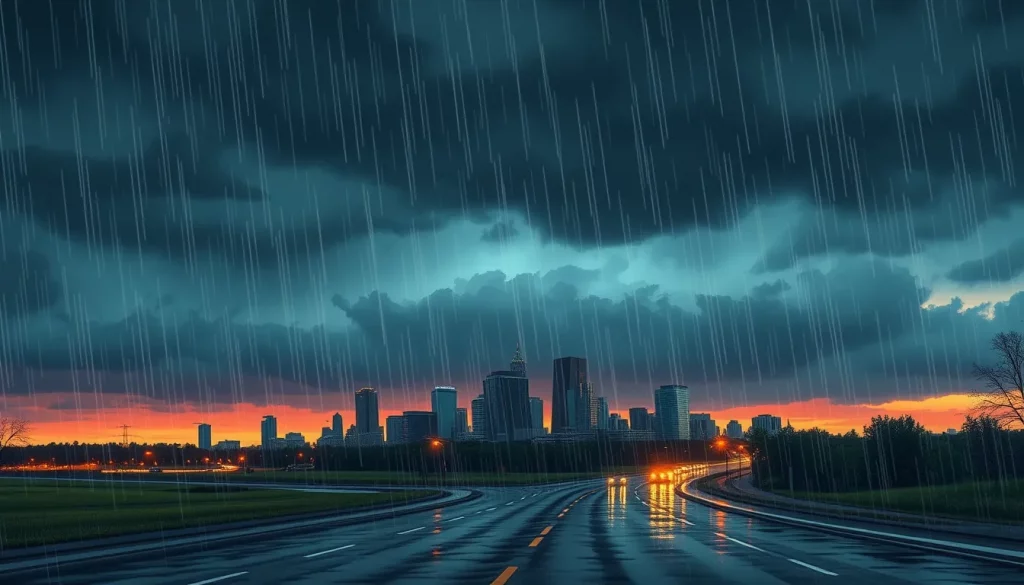 Record August Rainfall and Severe Storms Batter Central Ohio